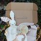 Cream Bunny Collection - 5 Piece Unisex Baby Gift Set Box