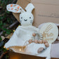 Cream Bunny Collection - 5 Piece Unisex Baby Gift Set Box