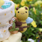 Bees & Daisies 2-Tier Nappy Cake