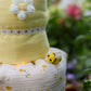 Mini Bees & Daisies Nappy Cake