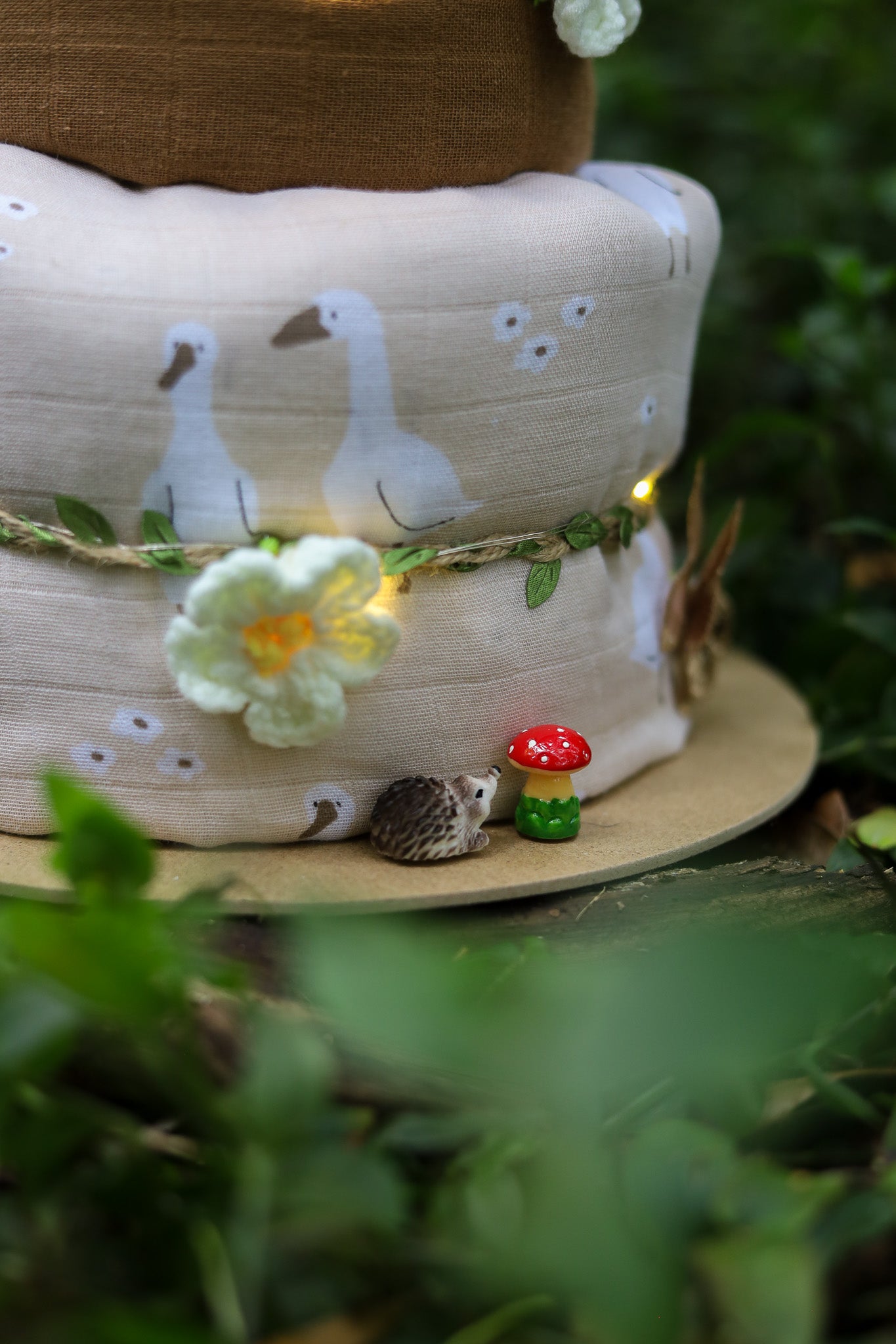 Mini Enchanting Woodlands Nappy Cake