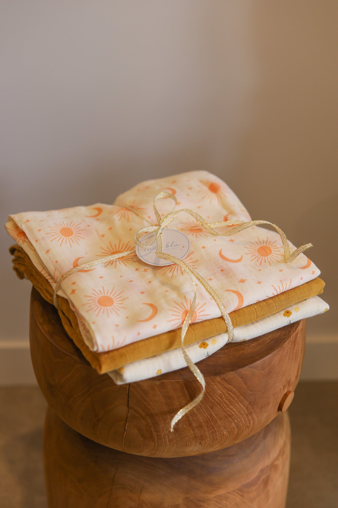 Mix-and-Match Pack of 3 Muslin Swaddle Wraps